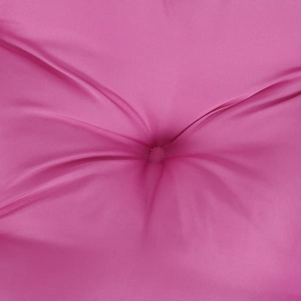 Palldyna rosa 60x60x12 tyg
