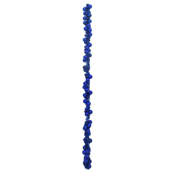 Julkulagirland Blå 186 cm Polystyren