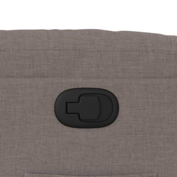 Reclinerfåtölj taupe tyg