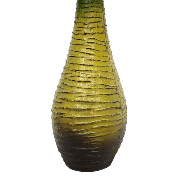Konstgjord palmväxt 9 blad 65 cm gröna