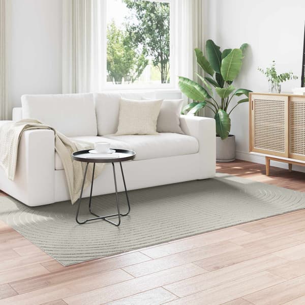 Områdesmattor Rektangulär PALMERAS Grön 120 x 170 cm Polyester