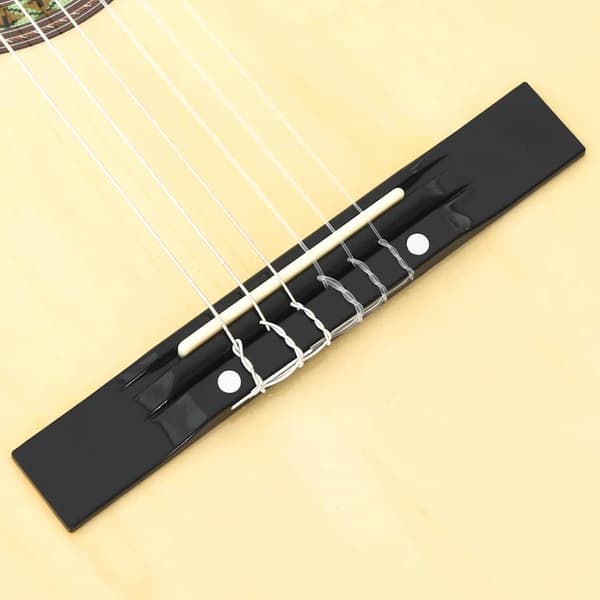 Gitarr för nybörjare klassisk 4/4 39" amerikansk lind