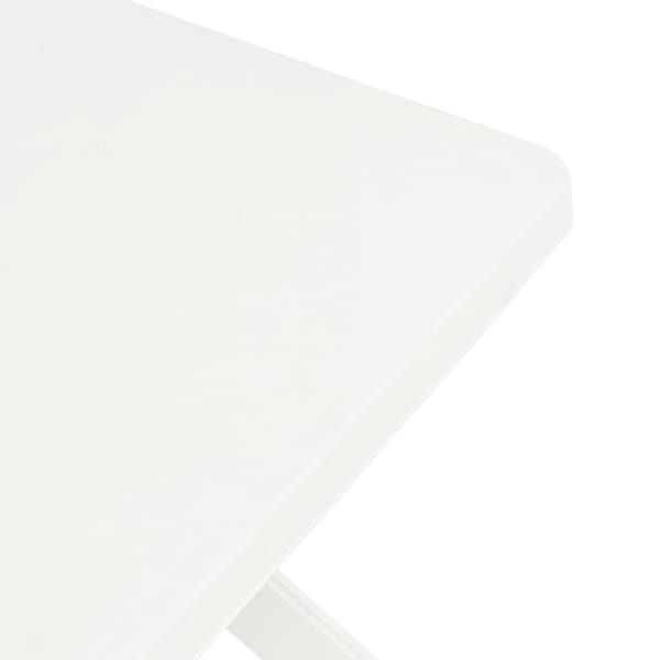 Cafébord vit 70x70x72 cm plast