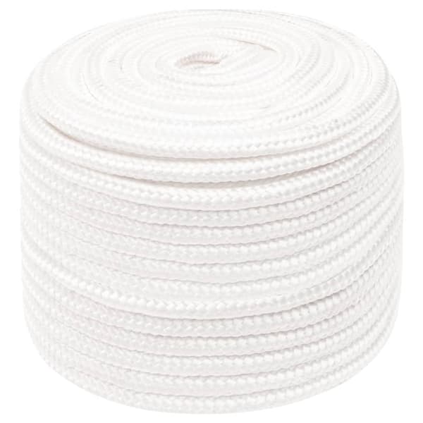 Båtlina helvit 12 mm 50 m polypropylen