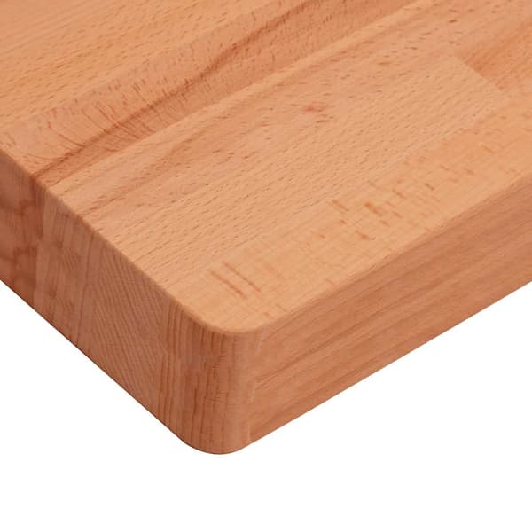 Arbetsbänk 100x60x83 cm massiv bok rektangulär