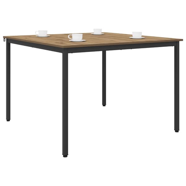 Matbord 110 x 110 x 75 cm METALL