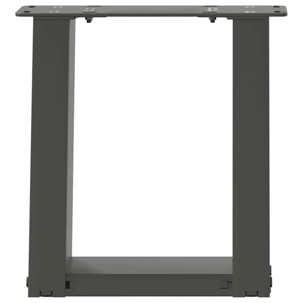 Soffbordsben U-formade 2 st antracit 30x(30-31) cm stål