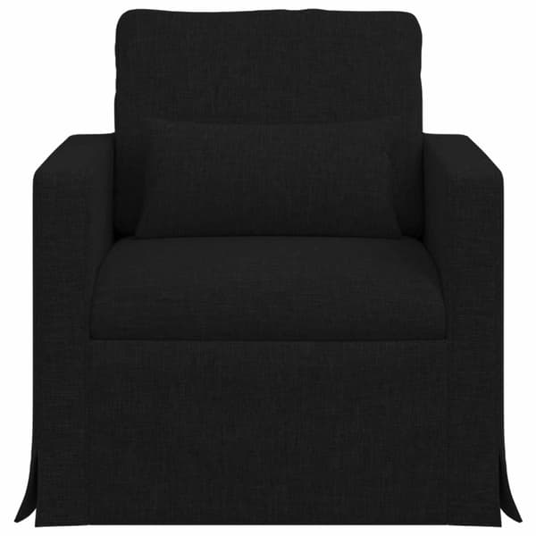 Soffa Svart 78 x 78 x 80 cm tyg