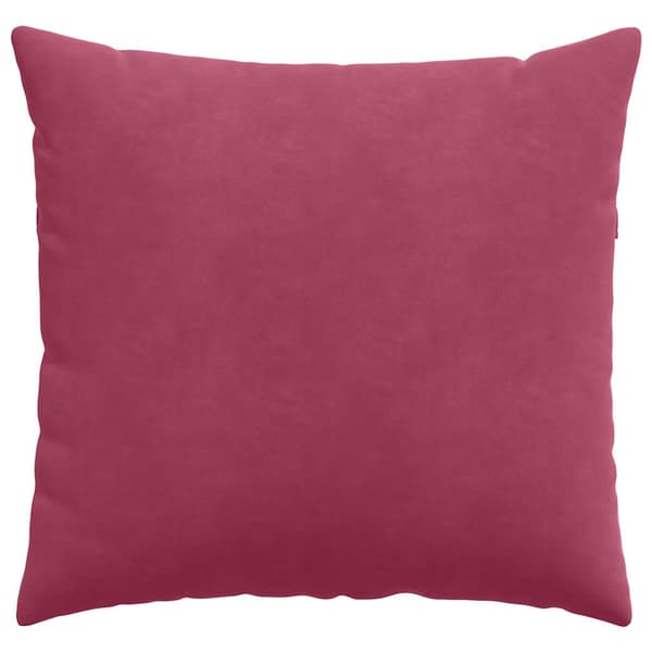 Sofakuddar 2 pcs Vinröd 50 x 50 cm Kordread tyg
