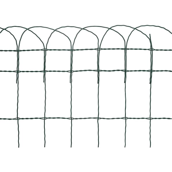 Rabattkant pulverlackerat järn 10x0,4 m