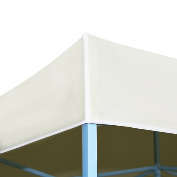 Pop-Up hopfällbart partytält gräddvit 3x9 m