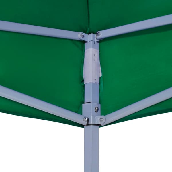 Grönt hopfällbart tält 3 x 3 m
