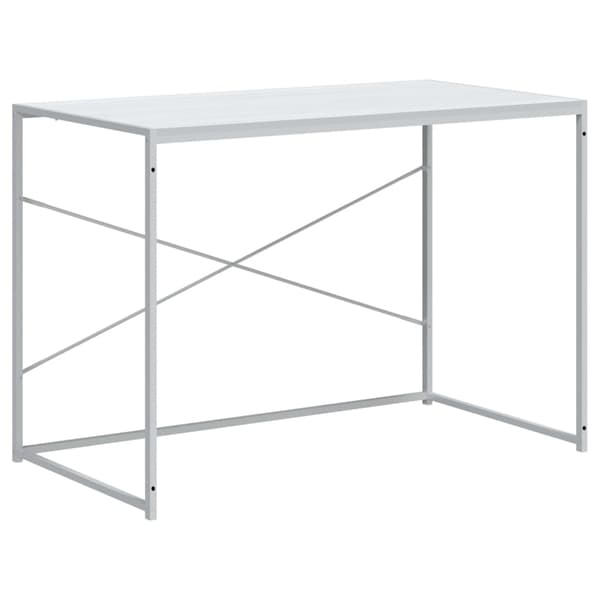 Datorbord vit 110x60x70 cm spånskiva