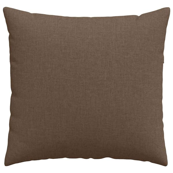 Sofakuddar 2 pcs Brun 50 x 50 cm tyg