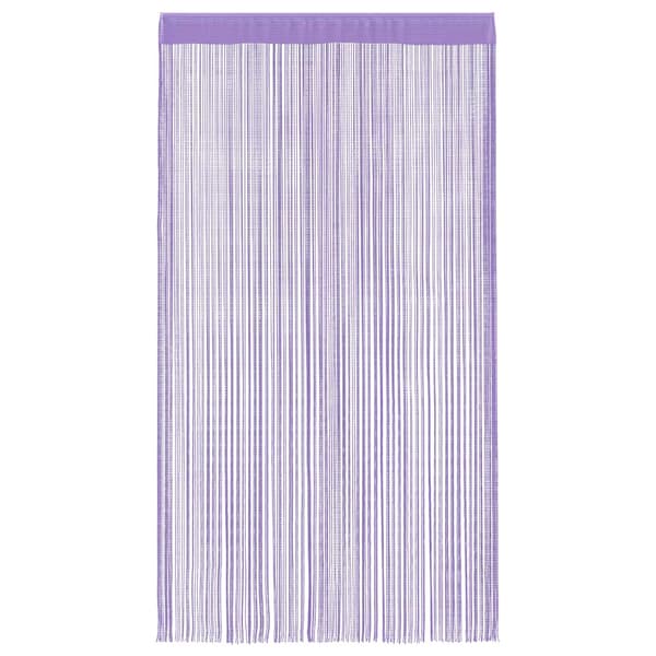 Stränggardiner 2 st lila 140x250 cm