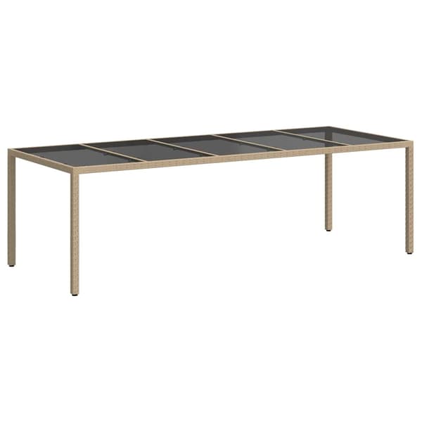 Trädgårdsbord Beige konstrotting