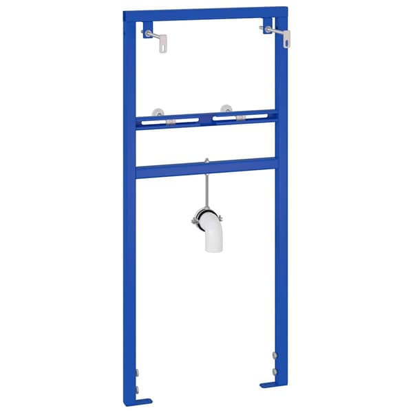 Väggstöd för tvättställsystem Blå 50 x 3 x 112 cm