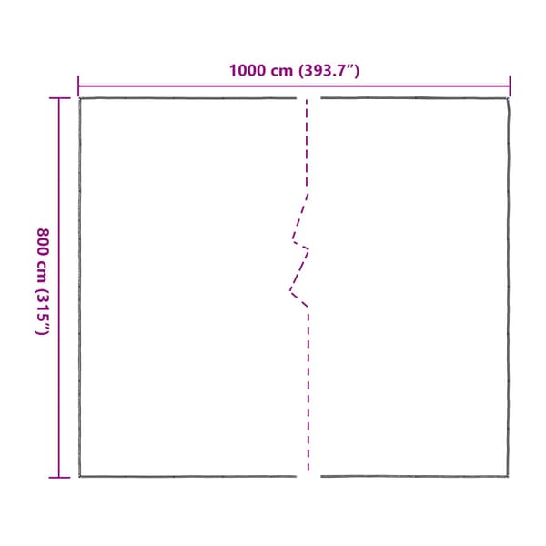 Växtskydd Transparent 8 x 10 m PE