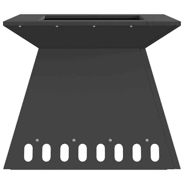 Eldstad Svart 48 x 48 x 40 cm Stål