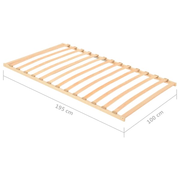 Ribbotten med 13 ribbor 100x200 cm