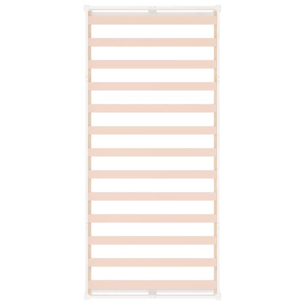 Sängram vit 90x200 cm massivt trä