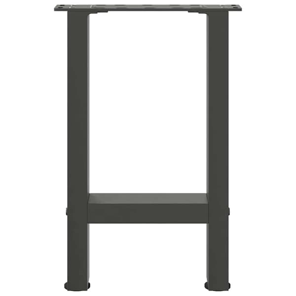Soffbordsben antracit 2 st 28x(42-43) cm stål