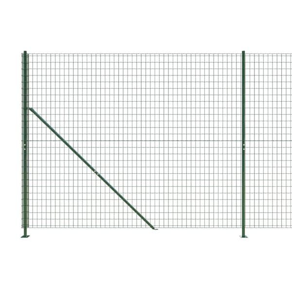 Stängsel med stolpsko grön 2x25 m