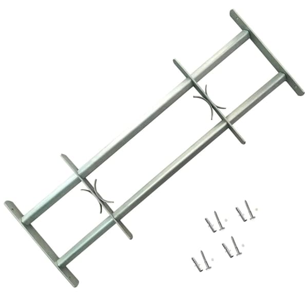Justerbart fönstergaller 2 st 700-1050 mm