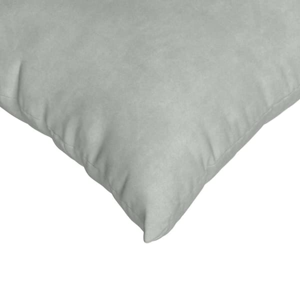 Sofakuddar 2 pcs Ljusgrå 60 x 40 cm Kordread tyg