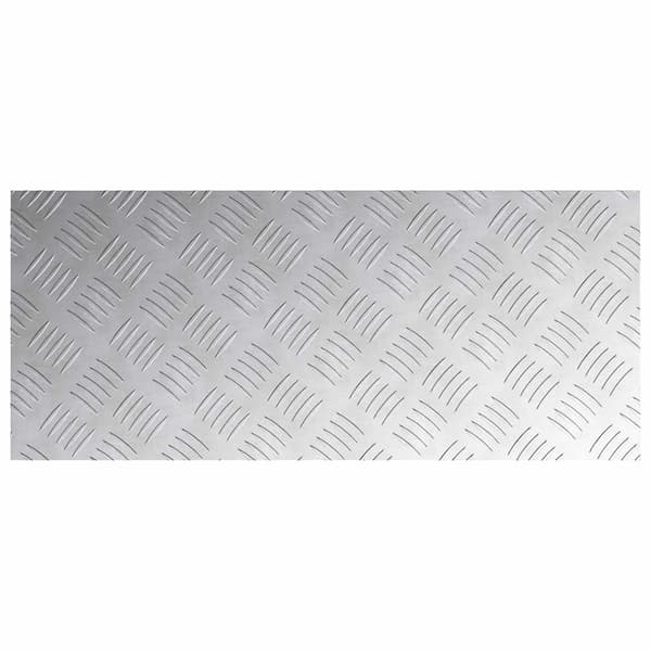 Trappsteg Rektangulär 2 pcs Silver 70 x 30 cm Aluminium