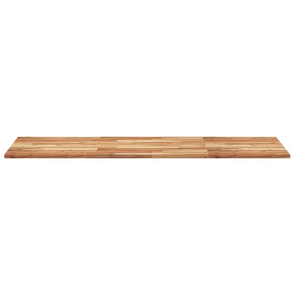 Bordsskiva rektangulär 120x60x2 cm massivt akaciaträ