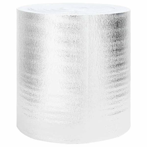 Värmereflektor för element Silver 10 x 0,5 m polyeten