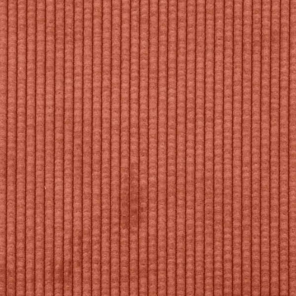 Modulär soffa armstödsändmodul med dynor röd orange 100 cm