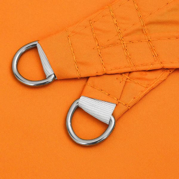 Solskydd Sail orange 2x2x2 m 100% polyester Oxford