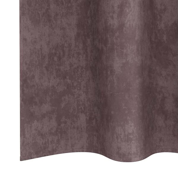 Sammetsgardiner 2 st Brun 175 x 140 cm Sammet