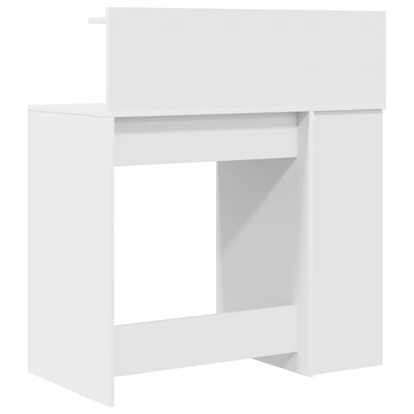 Skrivbord Vit Konstruerat trä 90 x 48 x 101,5 cm