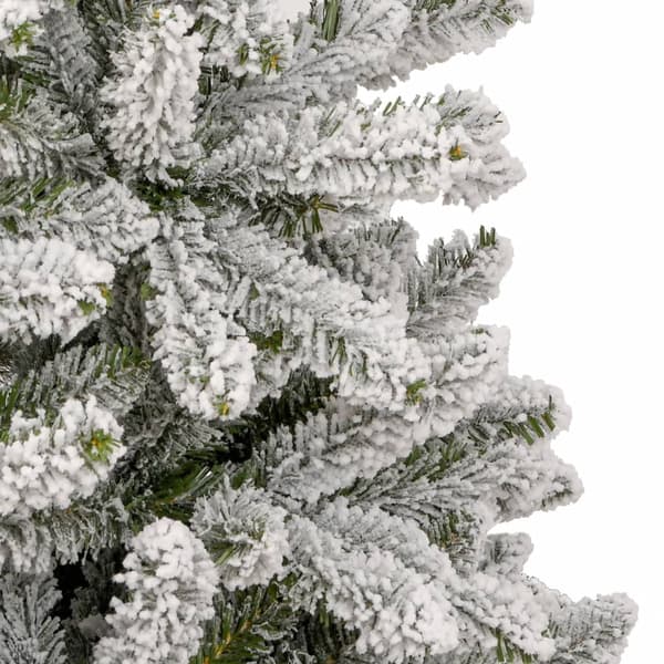 Plastgran med snö gångjärn 180 cm