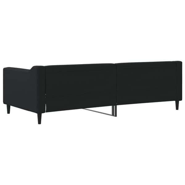 Dagbädd svart 90x200 cm tyg