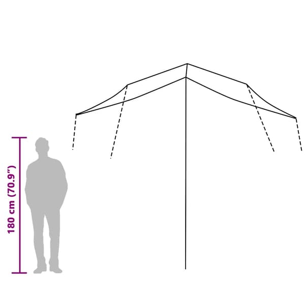 Tarp blå 300x294 cm vattentät
