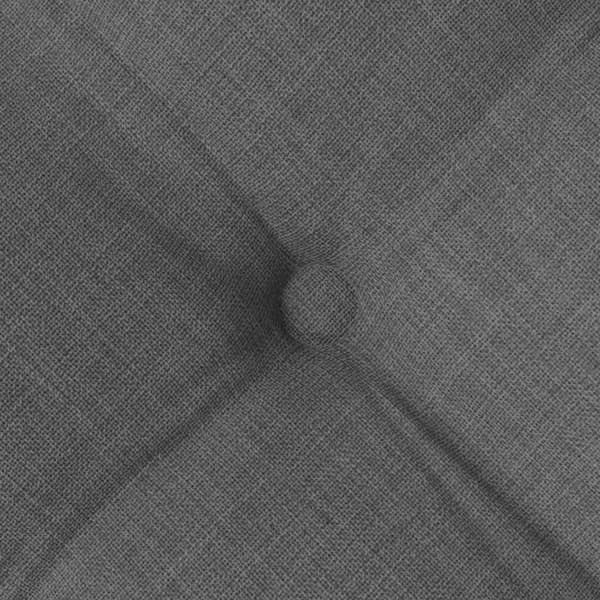 Sittkuddar 4 pcs Mörkgrå 40 x 40 x 6 cm tyg