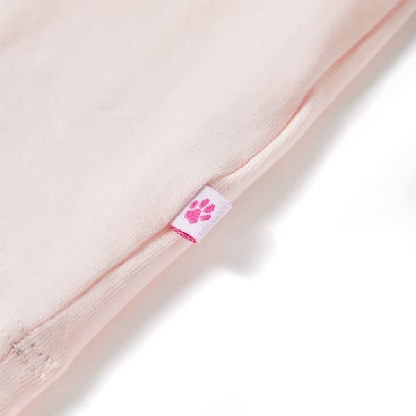 T-shirt för barn mild rosa 140