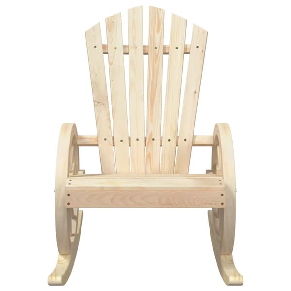 Gungstol adirondack massivt granträ