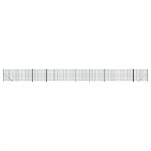 Stängsel med stolpsko grön 1,6x25 m