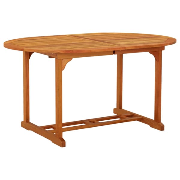 Trädgårdsbord 200x100x75 massivt eukalyptusträ