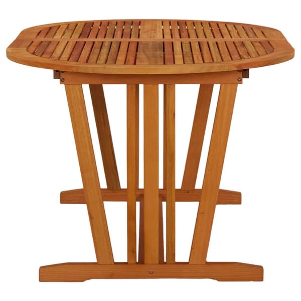 Trädgårdsbord 200x100x75 massivt eukalyptusträ
