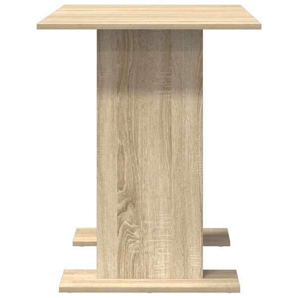 Matbord 110 x 60 x 75 cm Konstruerat trä Sonoma-ek Rektangulär