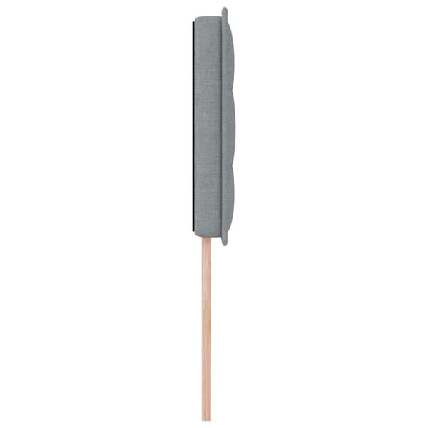 Huvudgavel Ljusgrå 90 cm tyg