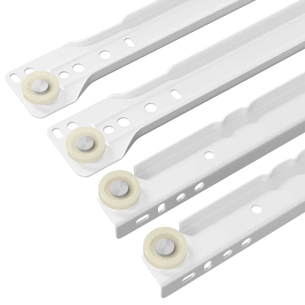 Lådräls 73 pcs Vit Stål