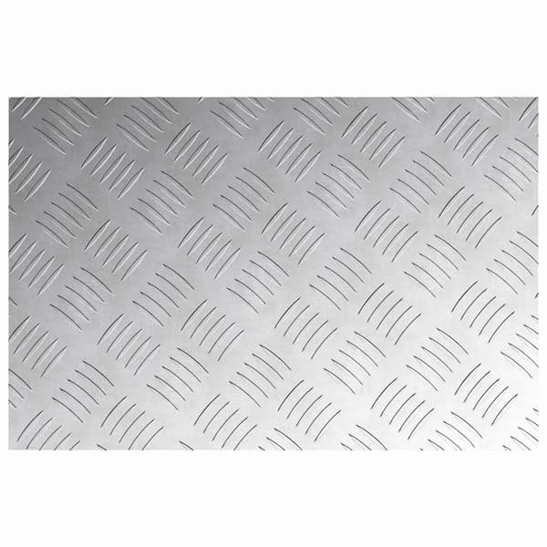 Trappsteg Rektangulär 2 pcs Silver 60 x 40 cm Aluminium