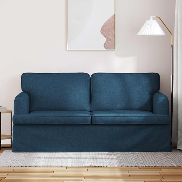 Soffa Blå 162 x 80 x 85 cm tyg